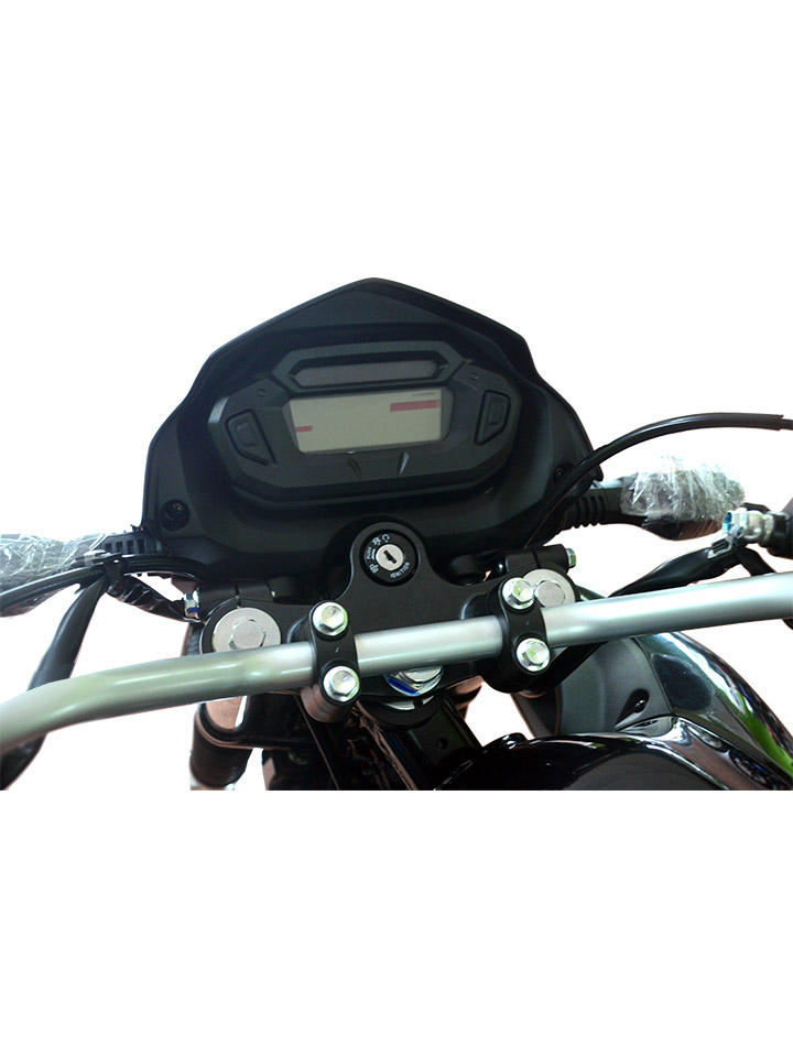 Black Dirt Bike