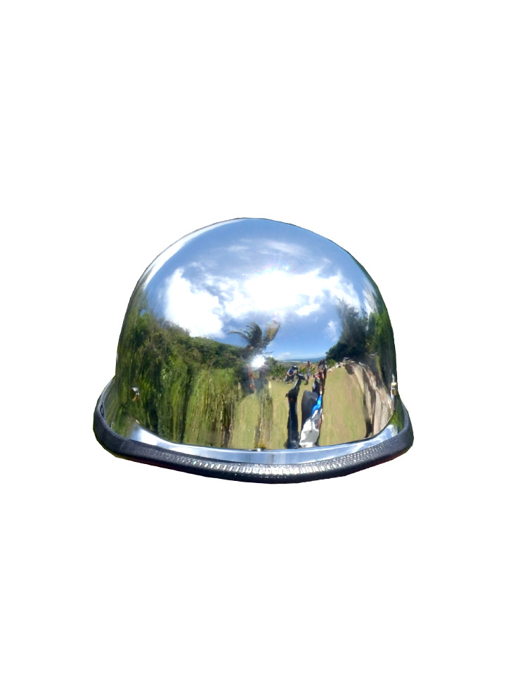 Chrome Helmet