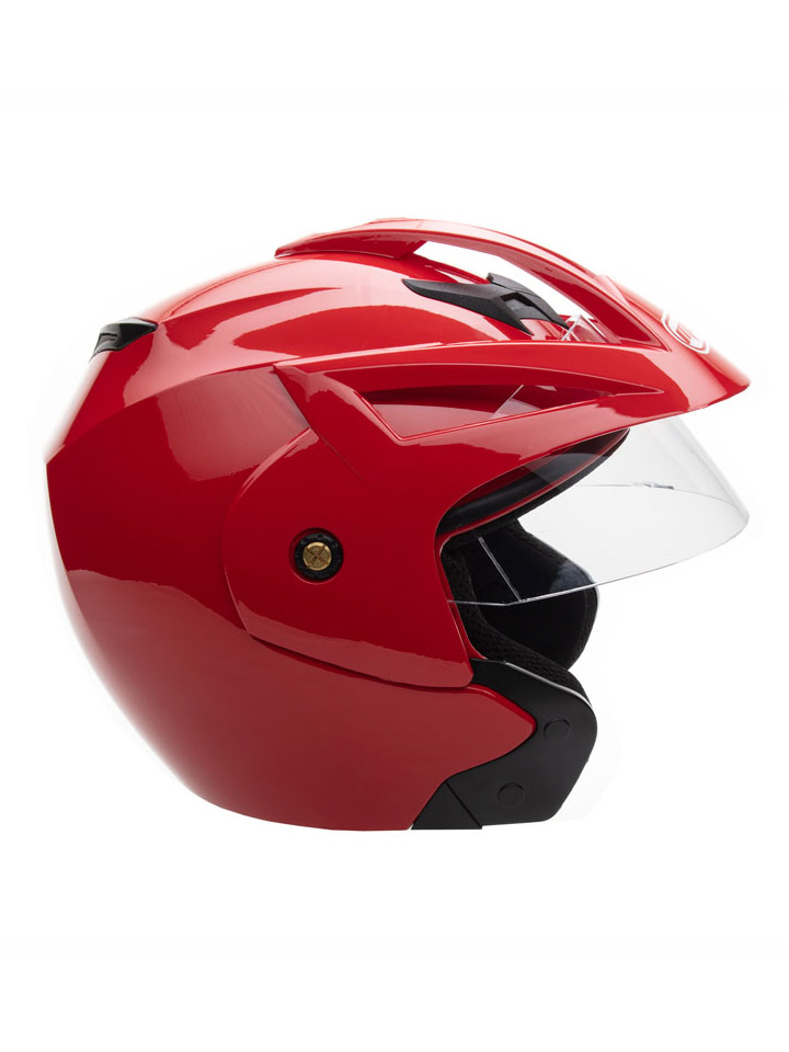 Shiny Red Helmet