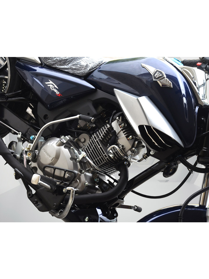 Dark Blue Motorcycle