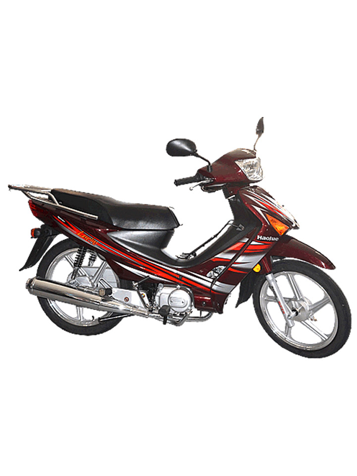 Wine/Red Motorcycle